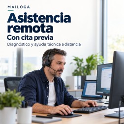 Asistencia remota con cita previa: diagnóstico y ayuda técnica a distancia