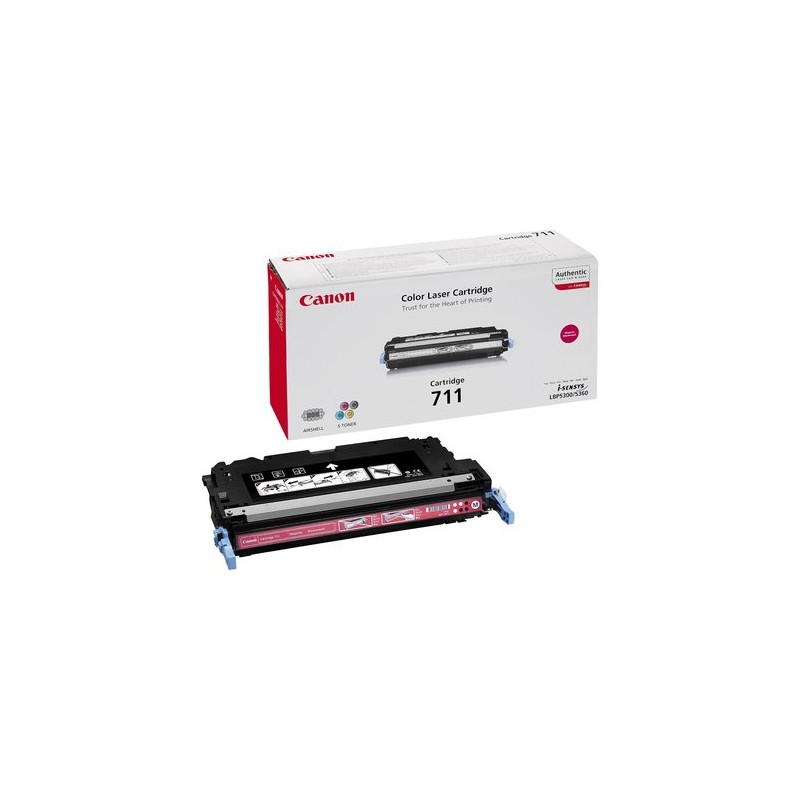 TONER CANON CRG711M MAGENTA (6-000 PAG-)