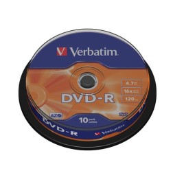 DVD -R VERBATIM 4-7GB 16x SPINDLE 10