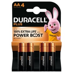 PILAS DURACELL AA PLUS (MN1500-LR06) B-4