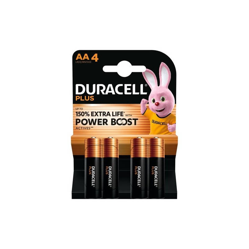 PILAS DURACELL AA PLUS (MN1500-LR06) B-4