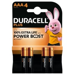 PILAS DURACELL AAA PLUS (MN2400-LR03) B4