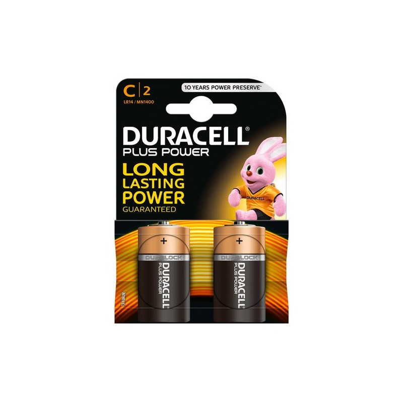 PILAS DURACELL C PLUS (MN1400-LR14) B-2