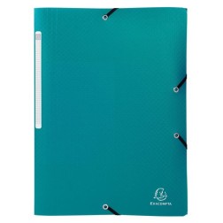 CARPETA SOLAP-EXACOMPTA PP A4 VERDE OSC-
