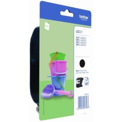 CART-IJ- BROTHER LC-221BK NEGRO