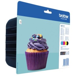 CART-IJ- BROTHER LC-123VALBP MULTIPACK
