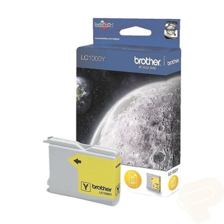 CART-IJ- BROTHER LC1000Y AMARILLO