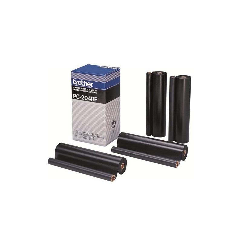 CON-TTR BROTHER PC204RF RECAMB 4 BOBINAS CON-TTR BROTHER PC204RF RECAMB 4 BOBINAS