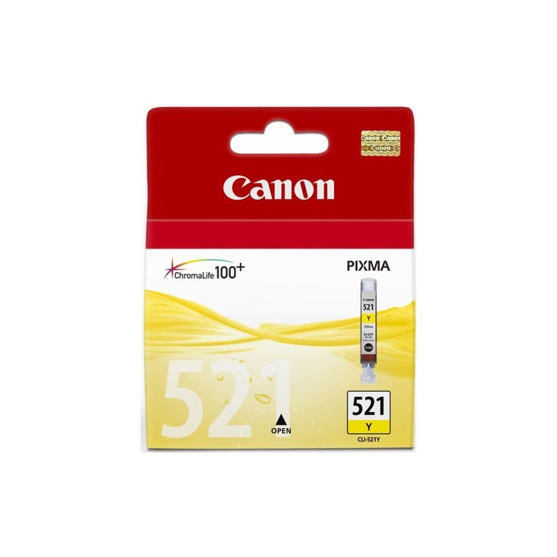 CART-IJ-CANON CLI-521Y AMARILLO CART-IJ-CANON CLI-521Y AMARILLO