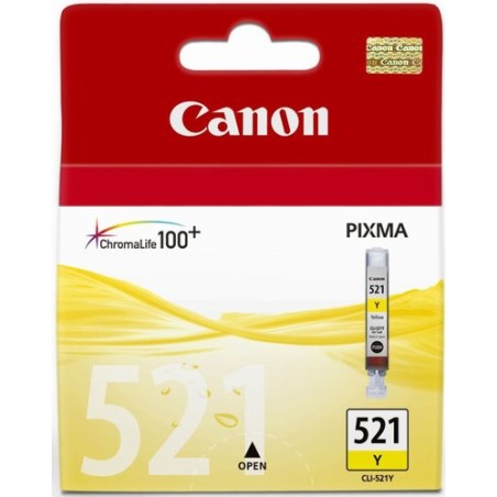 CART-IJ-CANON CLI-521Y AMARILLO