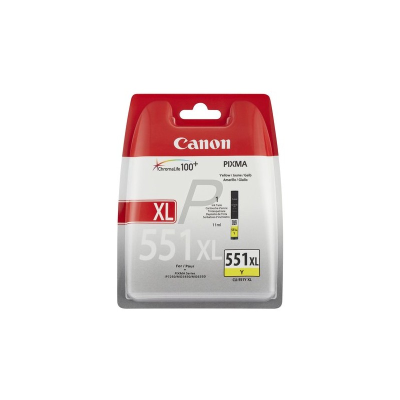 CART-IJ-CANON CLI-551XL AMARILLO