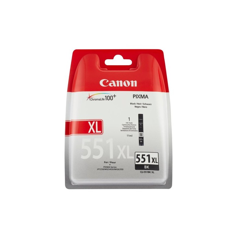CART-IJ-CANON CLI-551XL NEGRO