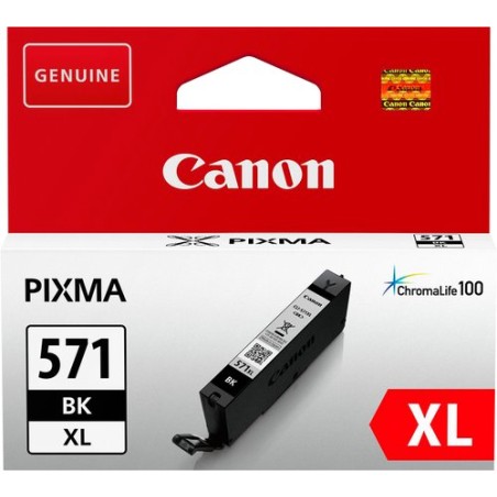 CART-IJ-CANON CLI-571BKXL NEGRO