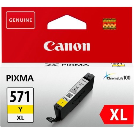 CART-IJ-CANON CLI-571YXL AMARILLO