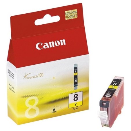 CART-IJ-CANON CLI8Y DEP-TINT-AMARILLA