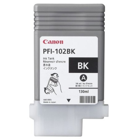 CONS-PLOTTER CANON PFI102BK DEP-T-NEGRA