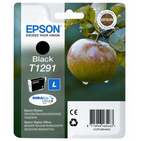 CART-IJ-EPSON T129140 NEGRO