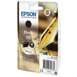 CART-IJ-EPSON T162140 Nº16 NEGRO