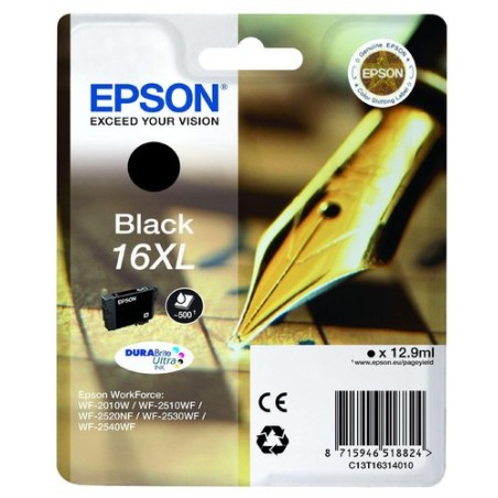CART-IJ-EPSON T163140 Nº16XL NEGRO