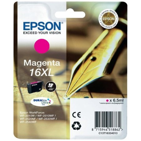 CART-IJ-EPSON T163340 Nº16XL MAGENTA