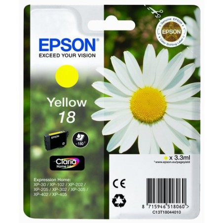 CART-IJ-EPSON T180440 Nº18 AMARILLO