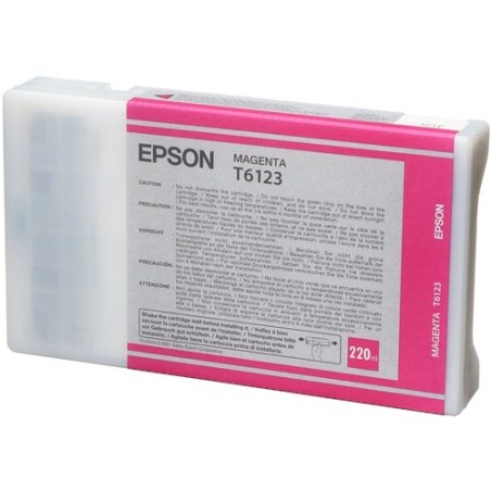 CART-IJ-EPSON T612300 MAGENTA (220ML-)