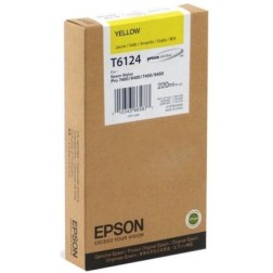 CART-IJ-EPSON T612400 AMARILLO (220ML-)