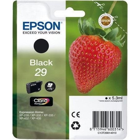 CART-IJ-EPSON T298140 Nº29 NEGRO