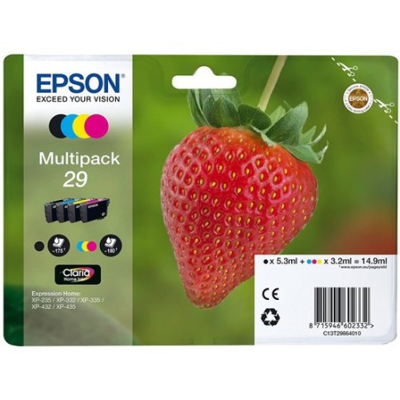 CART-IJ-EPSON T298640 Nº29 MULTIPACK