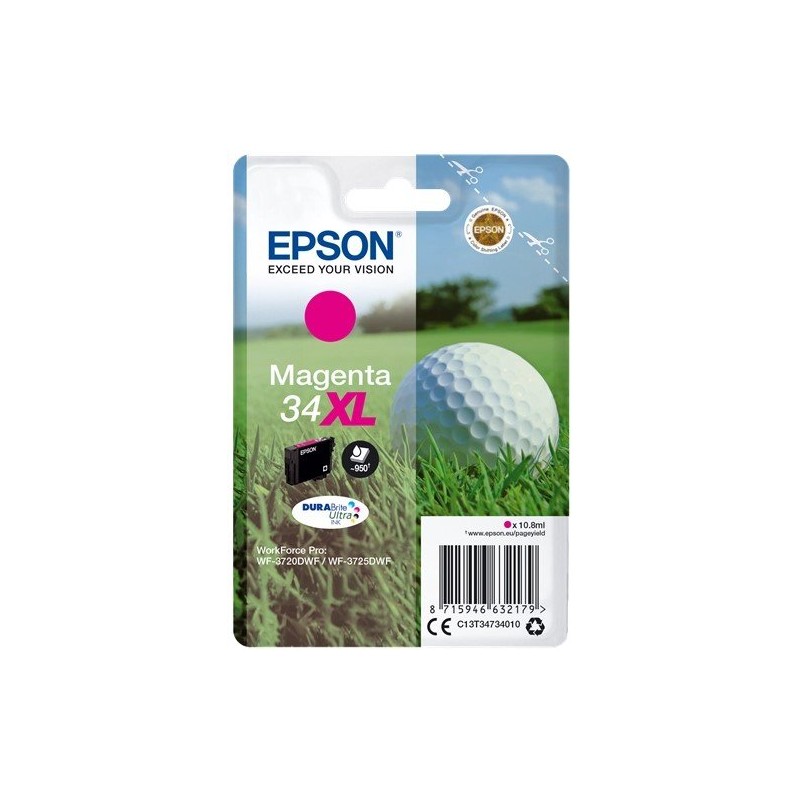 CART-IJ-EPSON T347340 Nº34XL MAGENTA CART-IJ-EPSON T347340 Nº34XL MAGENTA