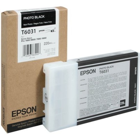 CART-IJ-EPSON T603100 NEGRO