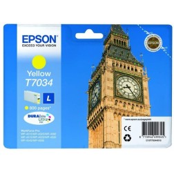CART-IJ-EPSON T703440 WP-4525DNF AMARILL