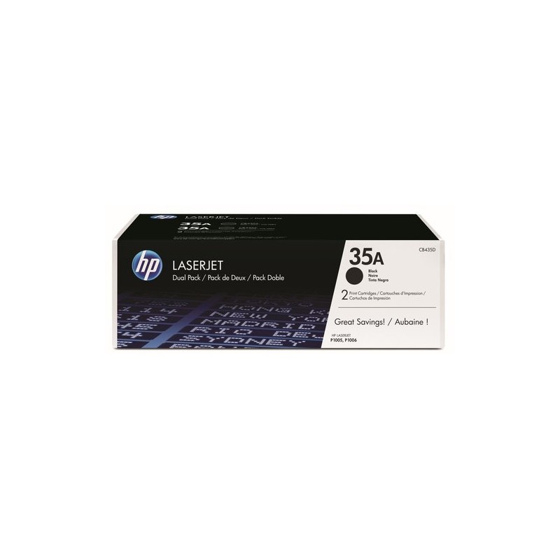 TONER HP Nº35A CB435A LJ P1005-6 NEGRO