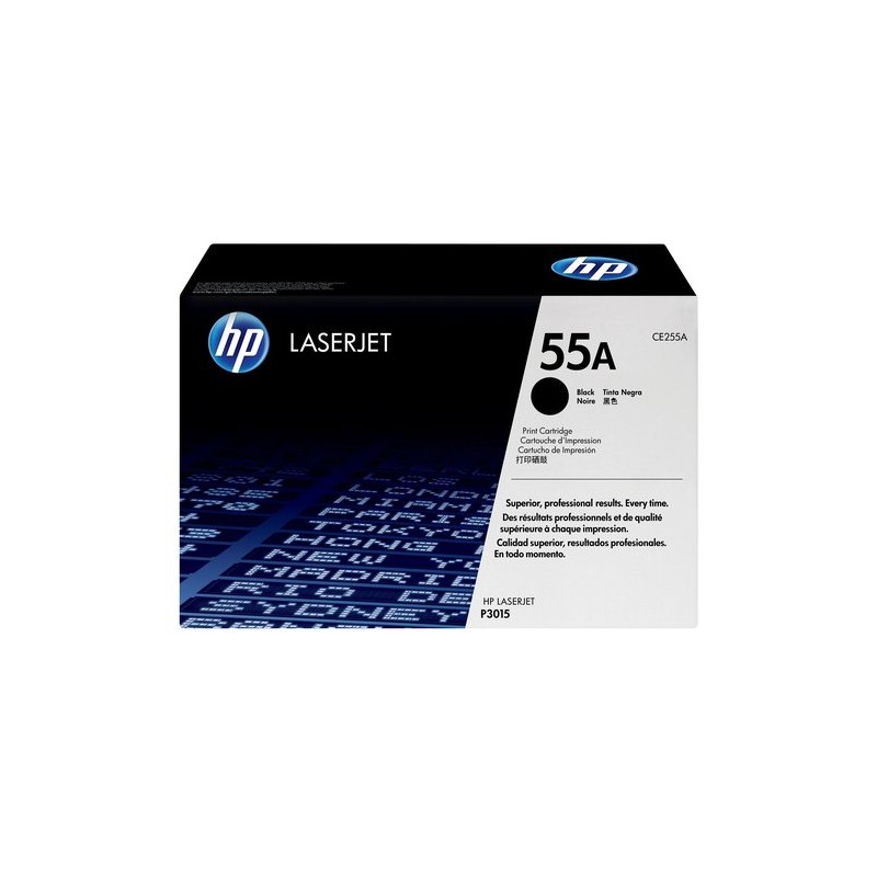 TONER HP Nº55A CE255A LJ P3011 NEGRO