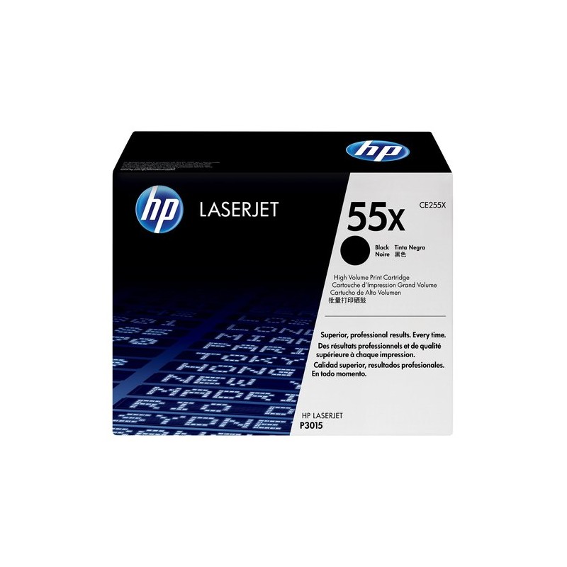 TONER HP Nº55X CE255X LJ P3011 NEGRO