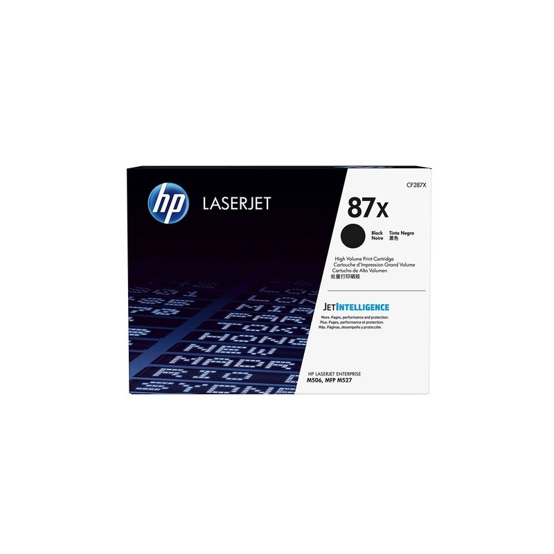 TONER HP Nº87X CF287X LJ M506DN NEGRO
