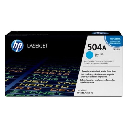 TONER HP Nº504A CE251A LJ CP3525 CIAN