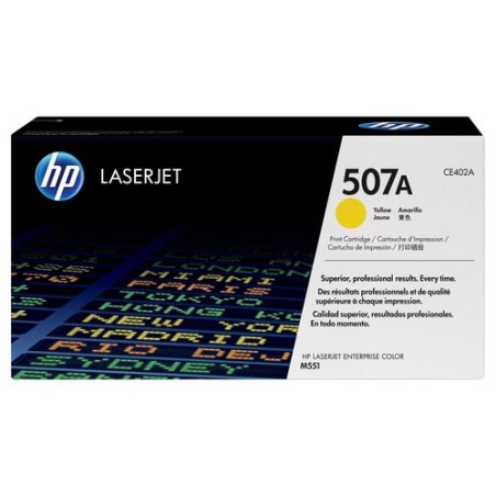TONER HP Nº507A CE402A AMARILLO