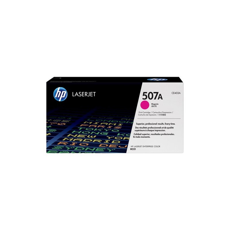 TONER HP Nº507A CE403A MAGENTA