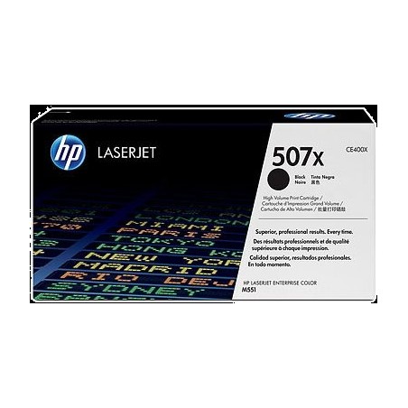 TONER HP Nº507X CE400X LJ M551-575 NEGRO