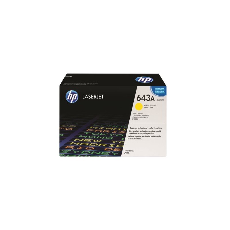 TONER HP Nº643A Q5952A LJ C-4700 AMARILL
