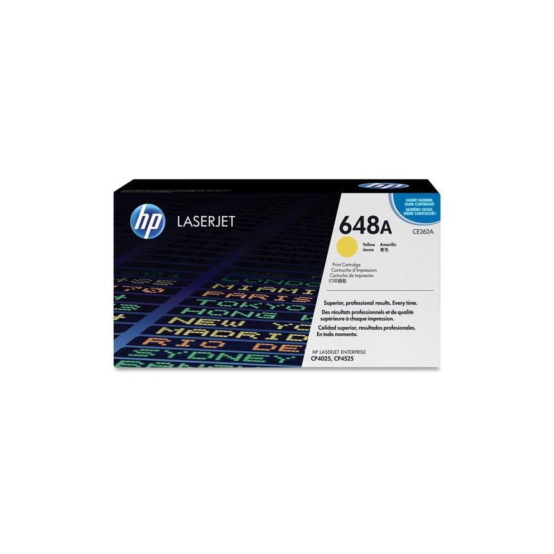 TONER HP Nº648A CE262A LJ CP-4025 AMARIL