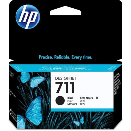 CART-IJ-HP CZ129A Nº711 NEGRO 38 ML