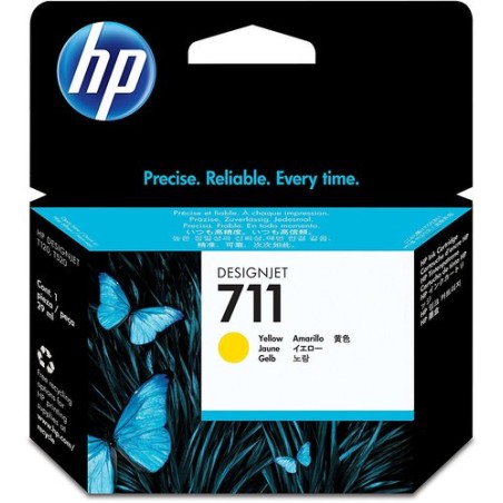 CART-IJ-HP CZ132A Nº711 AMARILLO 29 ML