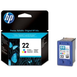 CART-IJ-HP C9352AE Nº22 TRICOLOR 5ML