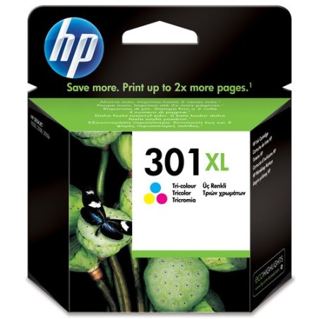 CART-IJ-HP CH564EE Nº 301XL TRICOLOR 6ML