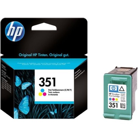 CART-IJ-HP CB337EE Nº351 TRICOLOR