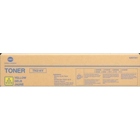 TONER KONICA-MINOLTA TN-314Y AMARILLO