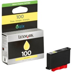 CART-IJ-LEXMARK 14N0902E Nº 100 AMARILLO