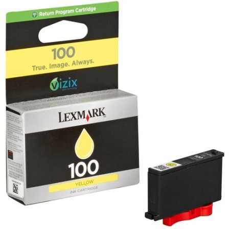 CART-IJ-LEXMARK 14N0902E Nº 100 AMARILLO
